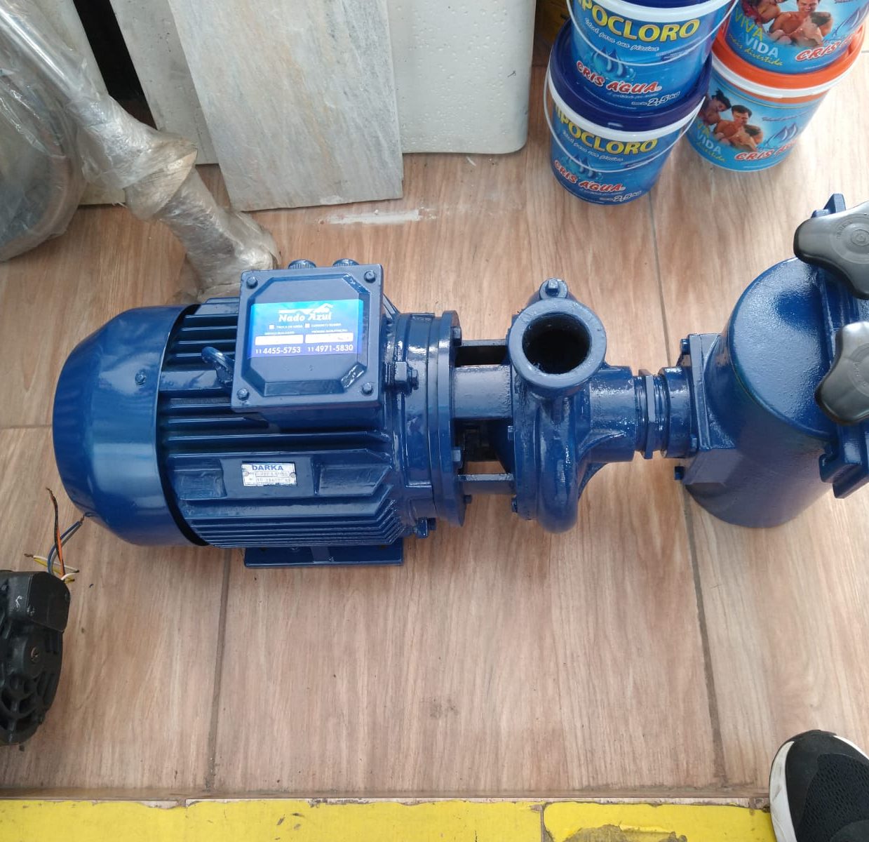 manutenção de bomba de piscina