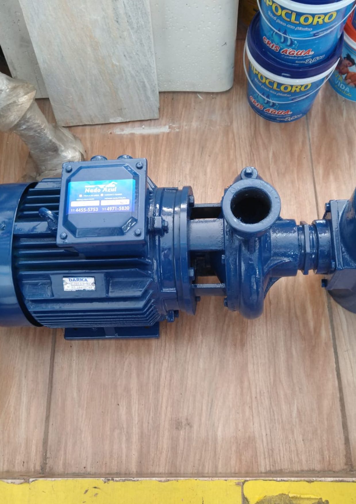 manutenção de bomba de piscina
